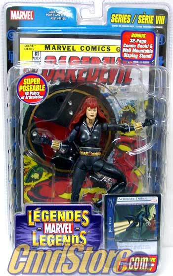 Marvel Legends 6 Inch Action Figure BAF Man Thing - Black Widow