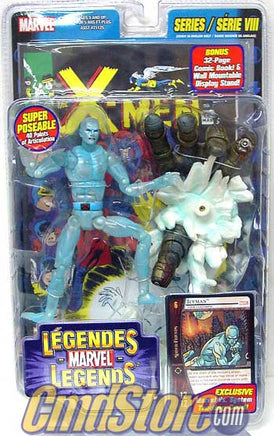 Marvel Legends 6 Inch Action Figure BAF Man Thing - Ice Man