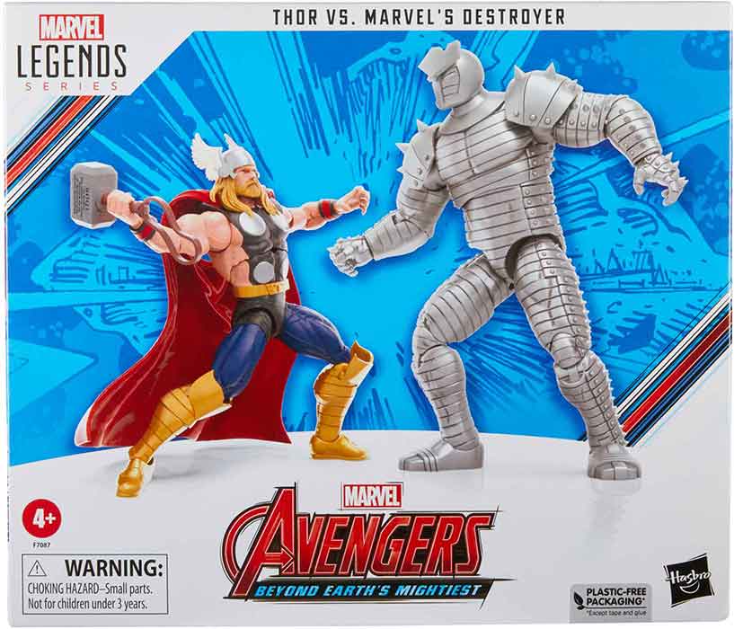 Marvel Legends Avengers 6 Inch Action Figure 2-Pack - Thor vs