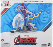 Marvel Legends Avengers 6 Inch Scale Vehicle Figure Box Set - Hawkeye with Sky-Cycle