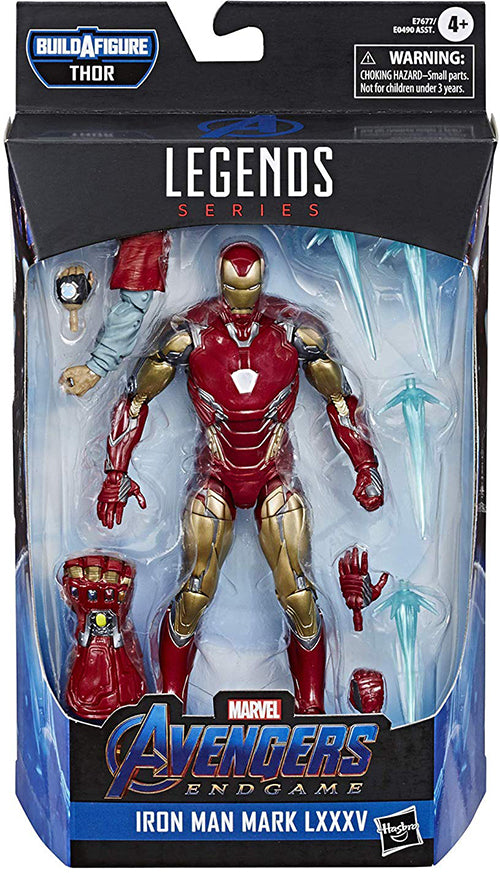 Marvel Legends Avengers Endgame 6 Inch Action Figure BAF Bro Thor - Iron Man Mark LXXXV