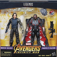Marvel Legends 6 Inch Action FIgure Avengers Infinity War 2-Pack - Winter Solider & Falcon
