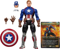 Marvel Legends Avengers 6 Inch Action Figure Magic The Gathering Wave 2 - Captain America (Avengers Twilight)