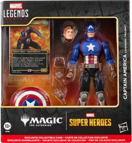 Marvel Legends Avengers 6 Inch Action Figure Magic The Gathering Wave 2 - Captain America (Avengers Twilight)
