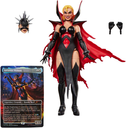 Marvel Legends Avengers 6 Inch Action Figure Magic The Gathering Wave 2 - Malice (Sue Storm)