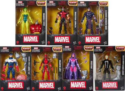 Marvel Legends 6 Inch Action Figure BAF Box - Set of 7 (Build-A-Figure Box)