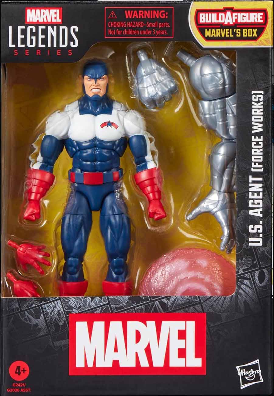 Marvel Legends 6 Inch Action Figure BAF Box - U.S. AGENT Force
