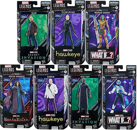 Marvel Legends Disney+ 6 Inch Action Figure BAF Hydra Stomper - Set of 7 (Build-A-Figure Hydra Stomper)