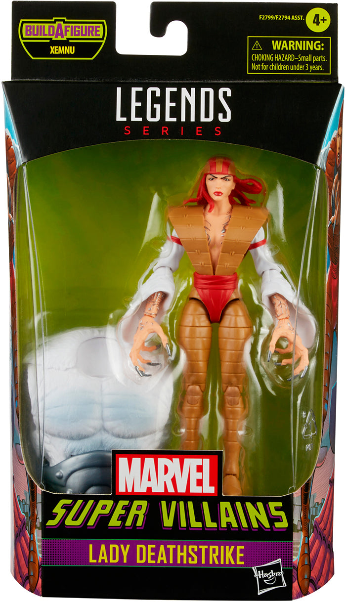 Marvel Legends 6 Inch Action Figure BAF Xemnu - Lady Deathstrike Marvel Legends 6 Inch Action Figure BAF Xemnu - Lady Deathstrike