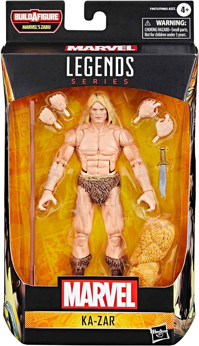 Marvel Legends 6 Inch Action Figure BAF Zabu - Ka-Zar (Sub