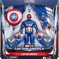 Marvel Legends Captain America Brave New World 6 Inch Action Figure Deluxe - Captain America