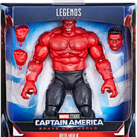 Marvel Legends Captain America Brave New World 6 Inch Action Figure Deluxe - Red Hulk