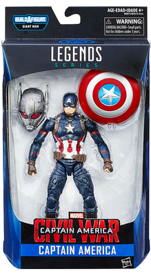 Marvel Legends Captain America Civil War 6 Inch Action Figure BAF Giant Man - Captain America