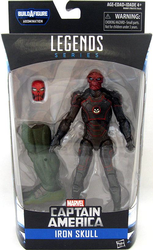 Hasbro Captain buy America Civil War Red Skull Iron Skull 6