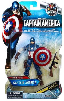 Marvel Legends Captain America The First Avenger 6 Inch Action Figure Exclusive Series - Captain America