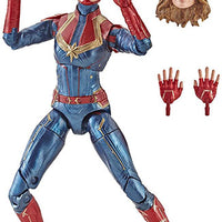 Marvel Legends Captain Marvel 6 Inch Action Figure BAF Kree Sentry - Captain Marvel in Uniform