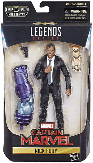 Marvel Legends Captain Marvel 6 Inch Action Figure BAF Kree Sentry - Nick Fury