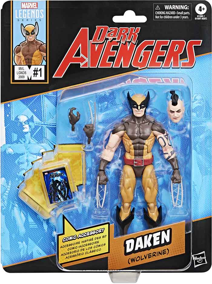 Marvel Legends Comics Inspired 6 Inch Action Figure Wave 1 - Daken (Wolverine)