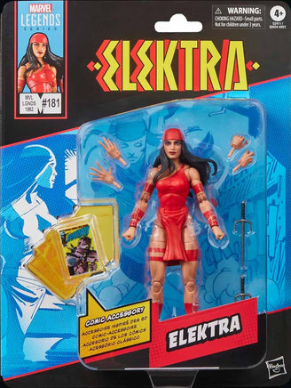 Marvel Legends Comics Inspired 6 Inch Action Figure Wave 3 - Elektra