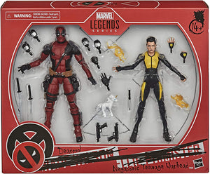 Marvel Legends Deadpool 6 Inch Action Figure 2-Pack - Deadpool and Negasonic Teenage Warhead