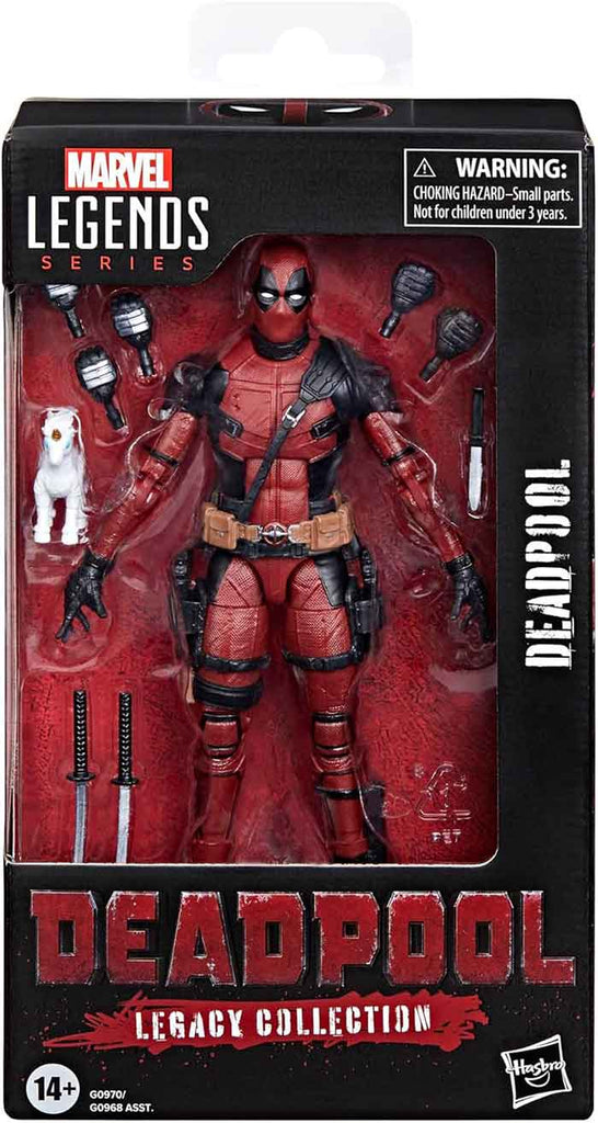 Marvel Legends Deadpool 6 Inch Action Figure Legacy Collection - Deadp ...