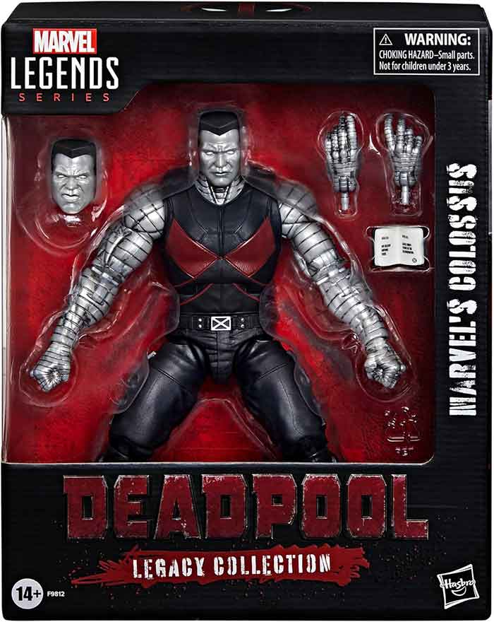 Marvel Legends Deadpool Inch Action Figure Legacy Collection Deluxe  Colossus