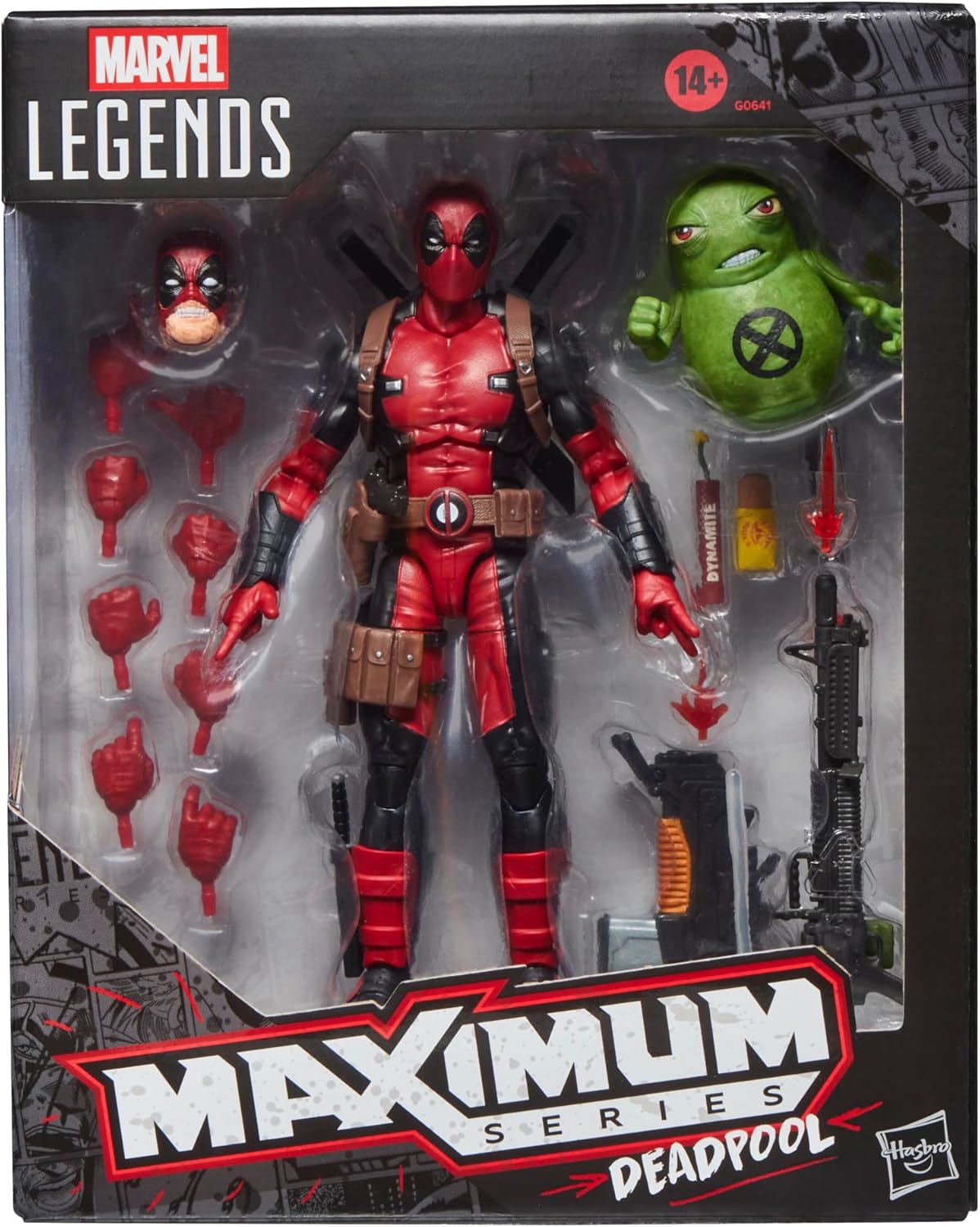 Marvel Legends Deadpool 6 Inch Action Figure Maximum Series