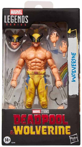 Marvel Legends Deadpool & Wolverine 6 Inch Action Figure Exclusive - Shirtless Wolverine
