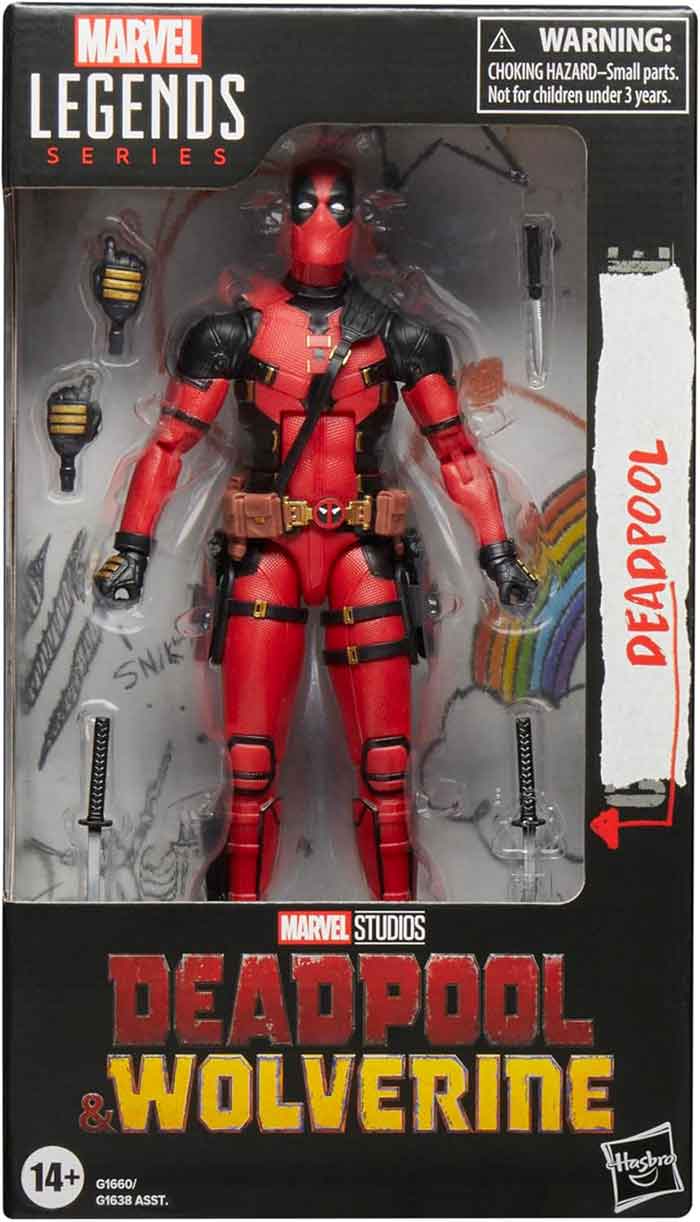 Marvel Legends Deadpool & Wolverine 6 Inch Action Figure Wave 2 - Dead ...