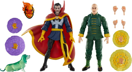 Marvel Legends Doctor Strange 6 Inch Action Figure 2-Pack - Doctor Strange with Wong & Bats