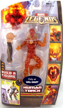Marvel Legends 6 Inch Action Figure BAF Ares - Human Torch Variant