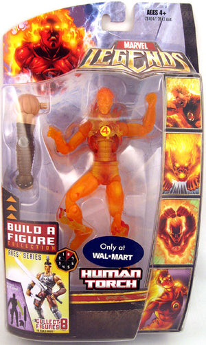 Marvel Legends 6 Inch Action Figure BAF Ares - Human Torch