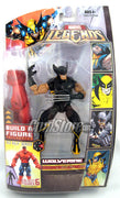 Marvel Legends 6 Inch Action Figures Red Hulk Series - Black Wolverine