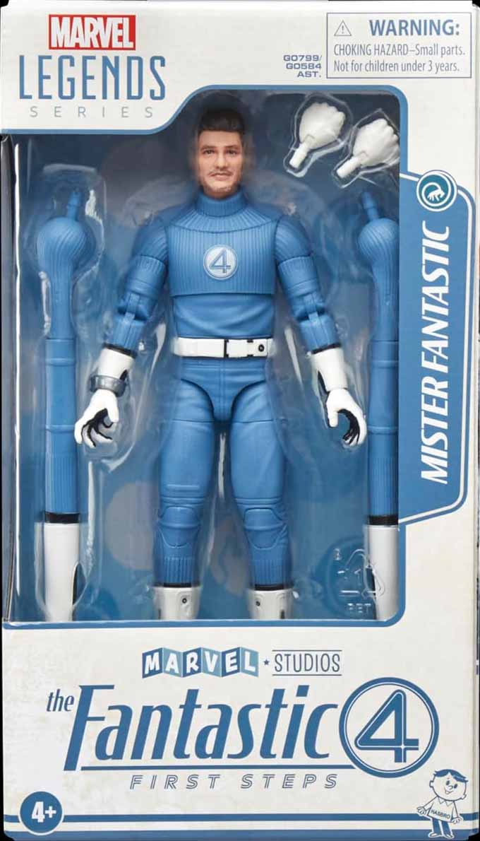 Marvel Legends Fantastic Four フィギュアセット Marvel Legends Series Fantastic Four Mr. Fantastic Action