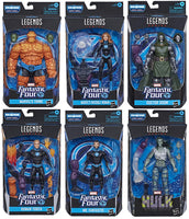 Marvel Legends Fantastic Four 6 Inch Action Figure BAF Super Skrull - Set of 6 (Build-A-Figure Super Skrull)