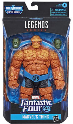 Marvel Legends Fantastic Four 6 Inch Action Figure BAF Super Skrull - Thing