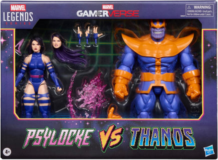 Marvel Legends Gamerverse 6 Inch Action Figure 2-Pack Exclusive - Psylocke vs Thanos
