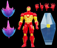Marvel Legends Gamerverse 6 Inch Action Figure 2-Pack - Iron Man vs Spiral