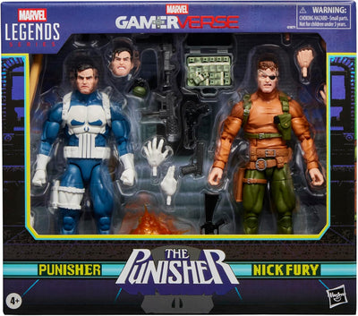 Marvel Legends Gamerverse 6 Inch Action Figure 2-Pack - Punisher and Nick Fury
