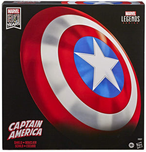 Marvel Legends Gear Full Scale Prop Replica 80 Year Anniversary - Captain America Shield Classic