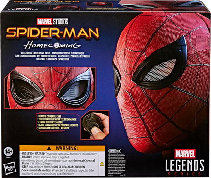 Marvel Legends Gear Life Size Prop Replica Spider-Man Homecoming - Spider-Man Electronic Expressive Mask