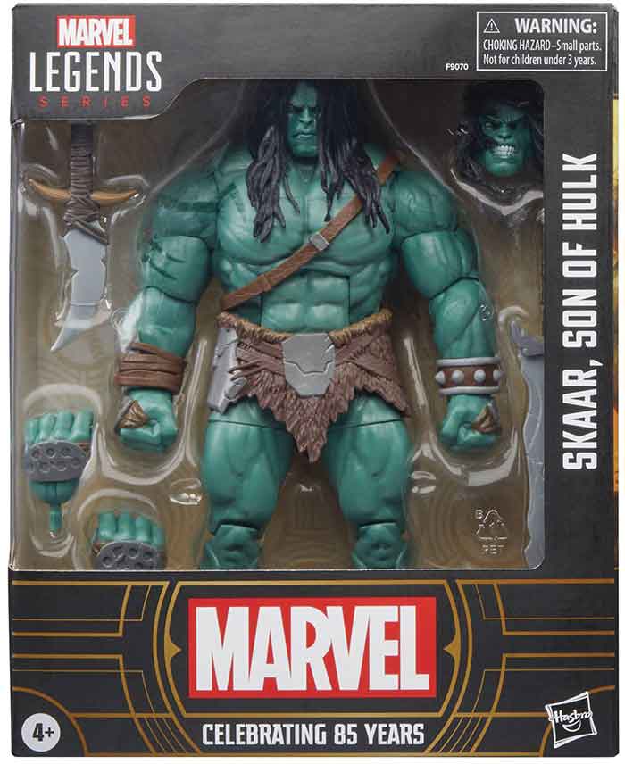 Marvel Legends Hulk 6 Inch Action Figure 85th Anniversary Deluxe Skaar