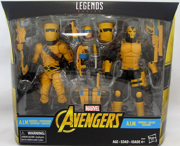 Hasbro Legends Avengers – Set 2 Pezzi A.I.M. Troop Builder – Action Figure Da 6″ Per Collezionisti