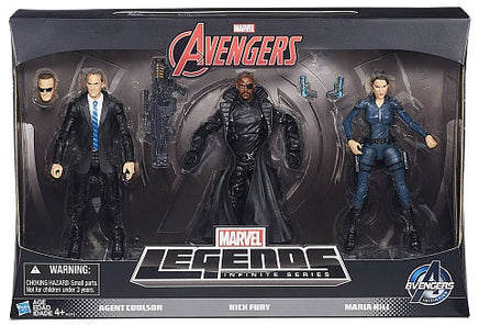 Marvel Legends Infinite 6 Inch Action Figure 3-Pack Exclusive - Agents Of Shield Box Set