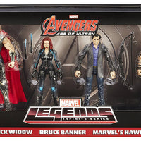 Marvel Legends Infinite 6 Inch Action Figure Box Set - Age Of Ultron 4-Pack Exclusive