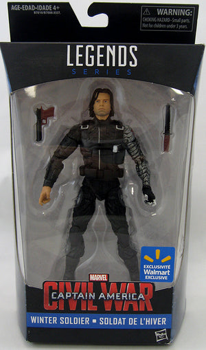 Marvel Legends Captain America 6 Inch Action Figure Exlusive - Winter Soldier