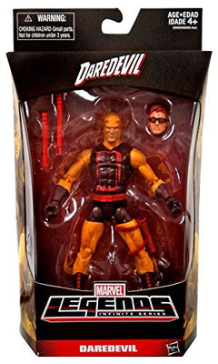 Marvel Legends Spider-Man 6 Inch Action Figure Rhino Series - Yellow Daredevil Exclusive