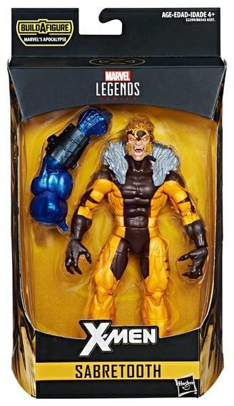 Marvel Legends X-Men 6 Inch Action Figure BAF Apocalypse - Sabretooth