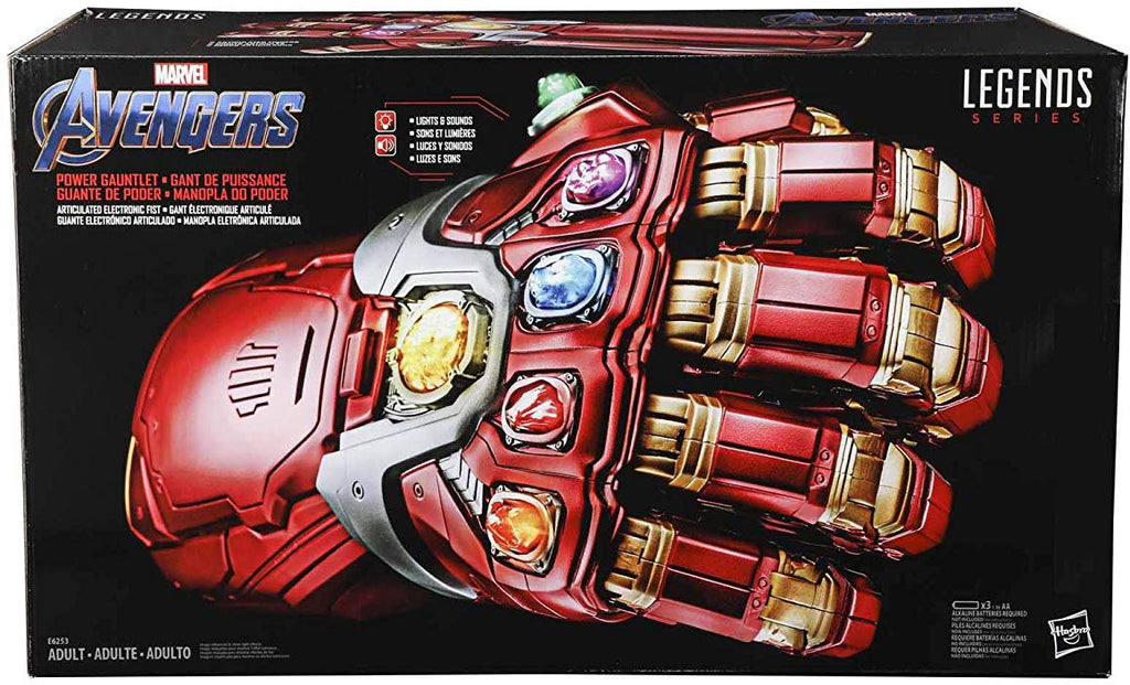 Marvel Legends Infinite 19 Inch Prop Replica Avengers Endgame - Power Gauntlet