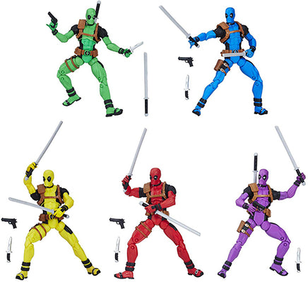 Marvel Legends Infinite 3.75 Inch Action Figure Box Set - Rainbow Deadpool
